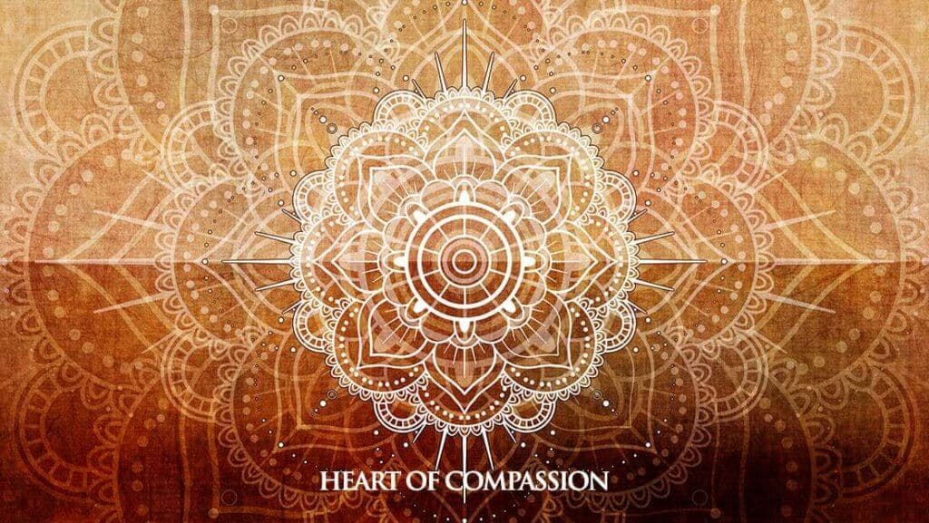 Heart of Compassion mandala
