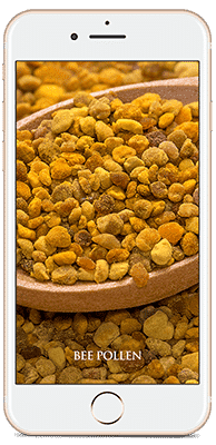 Bee Pollen package overview