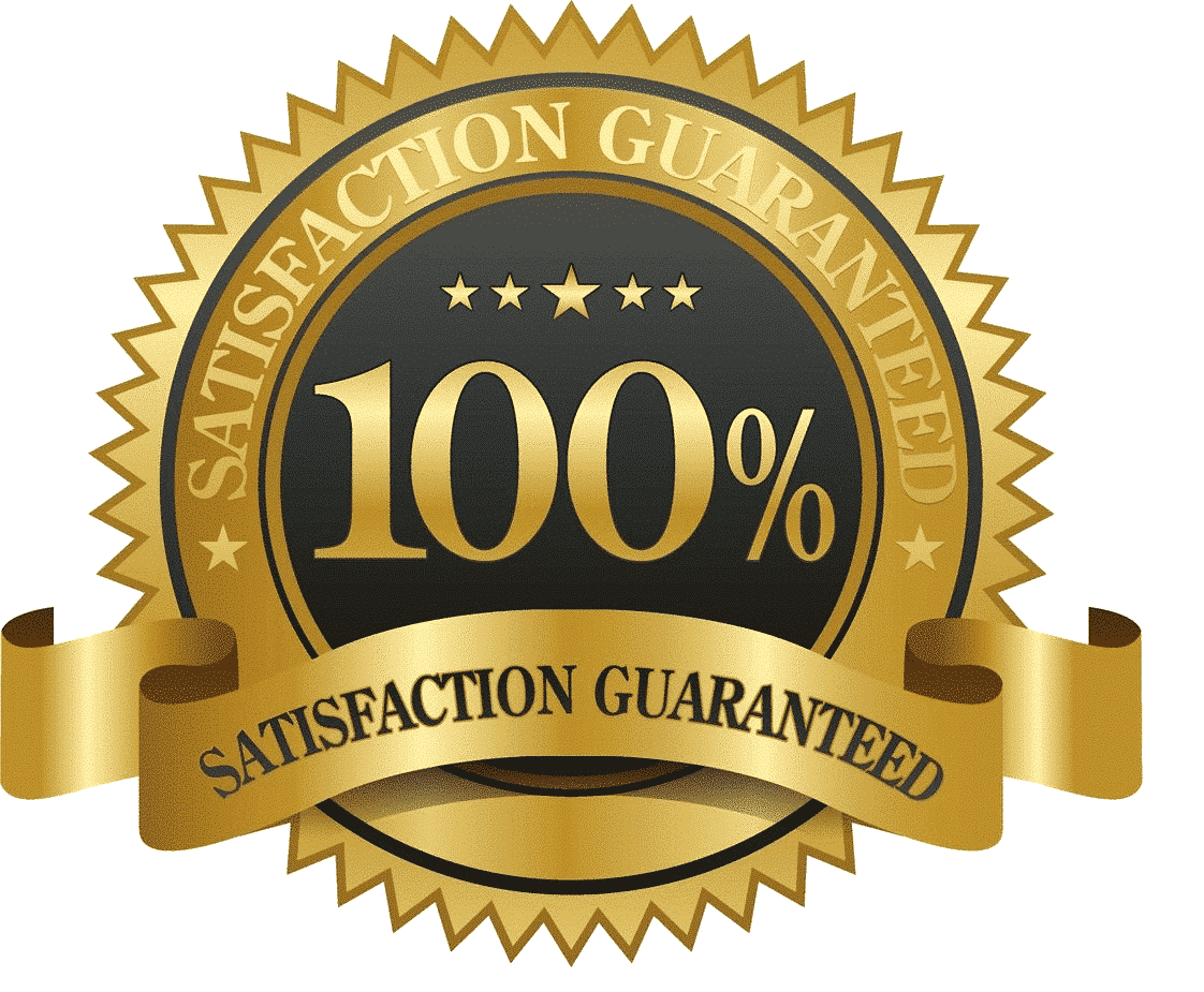 100% Satisfaction Guaranteed