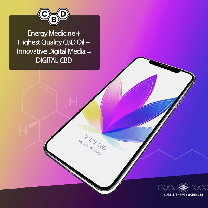 Subtle energy app: Digital CBD