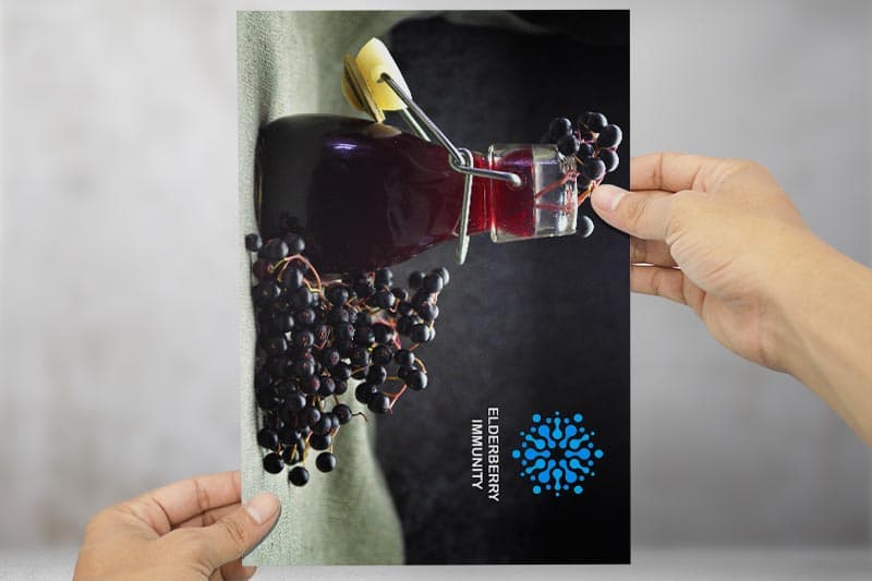 Elderberry Immunity printable PDF prints