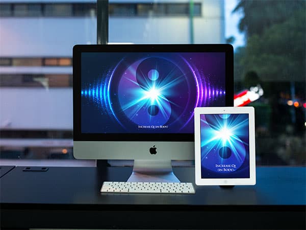 Increase Qi mandala on iMac and iPad
