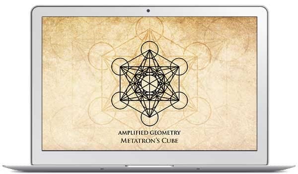 Metatron’s Cube mandala — Quantum Energy App preview