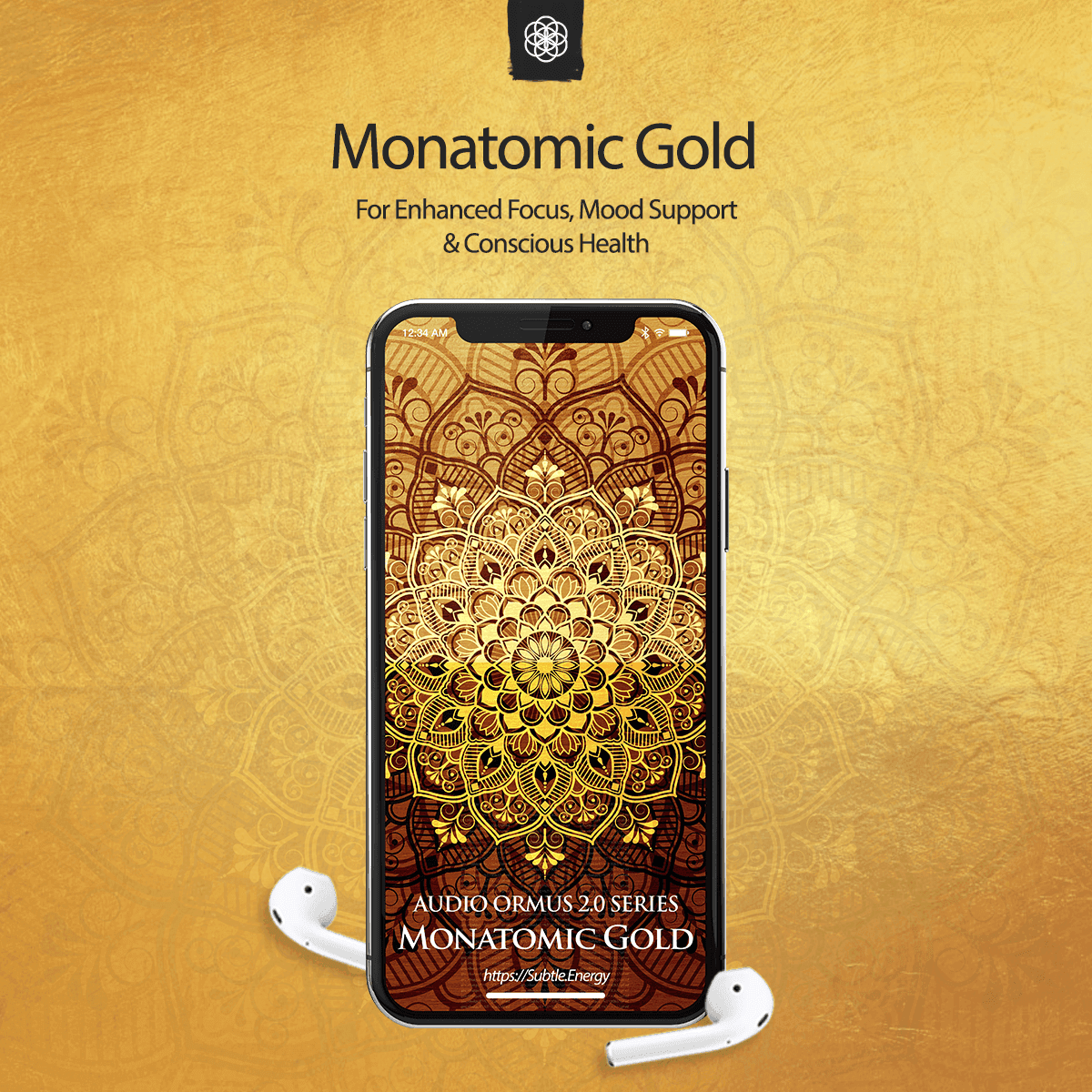 Subtle energy app: Monatomic Gold