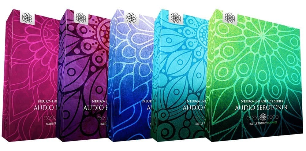Neuro-Energetics Series core program — five audio boxes