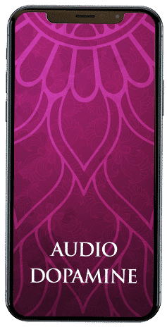 AUDIO DOPAMINE app on iPhone