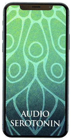 AUDIO SEROTONIN app on iPhone