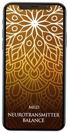 Neurotransmitter Balance quantum energy app — mild version