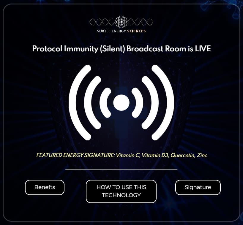 Protocol Immunity Broadcast Room web app