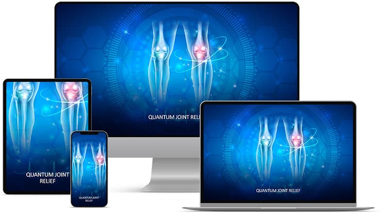 Quantum Joint Relief quantum resonance app scene