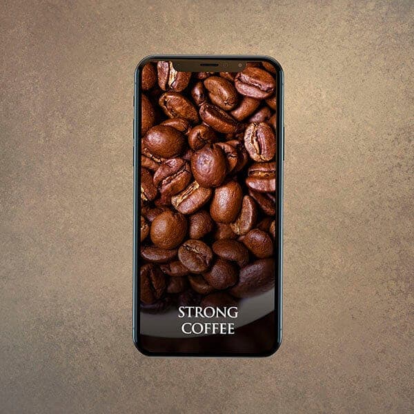 Strong Coffee app on iPhone