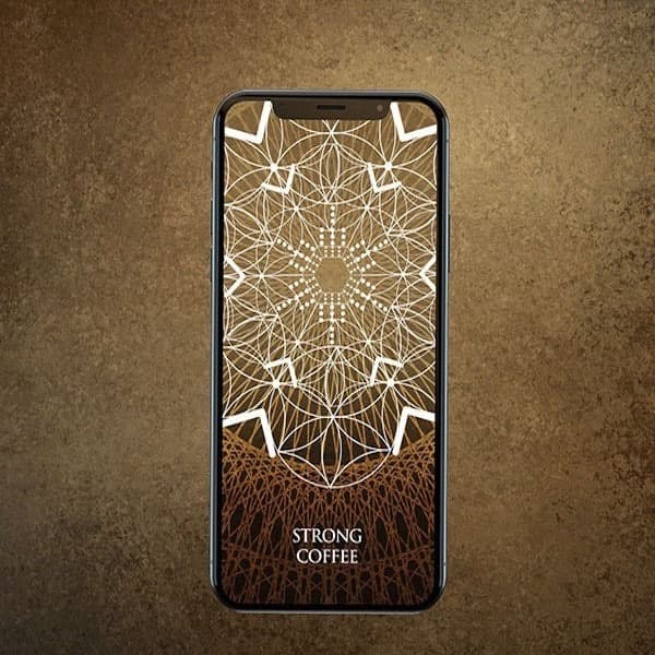 Strong Coffee Quantum Resonance App mandala
