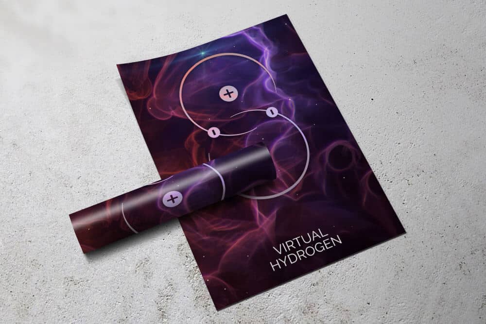 Virtual Hydrogen printable PDF prints