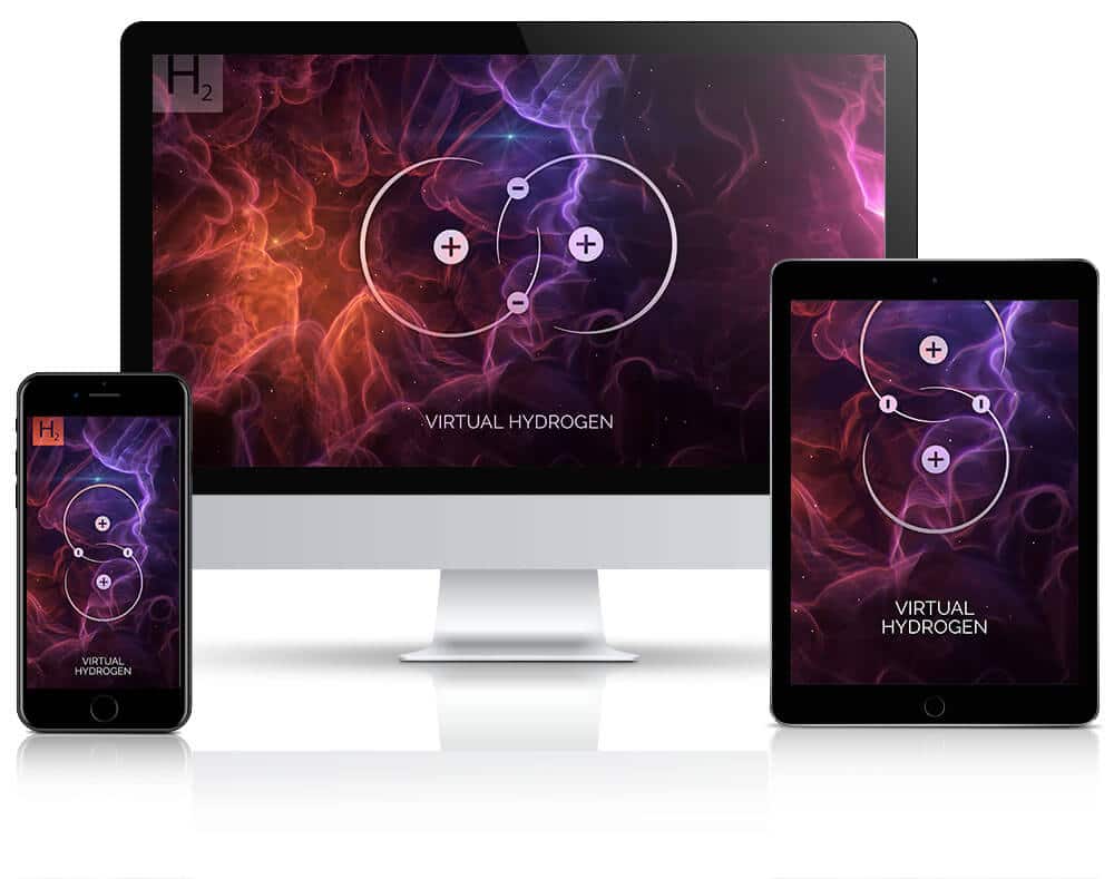 Virtual Hydrogen quantum resonance app